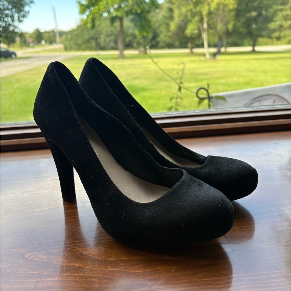 Elegant Franco Sarto Black Women's Heels